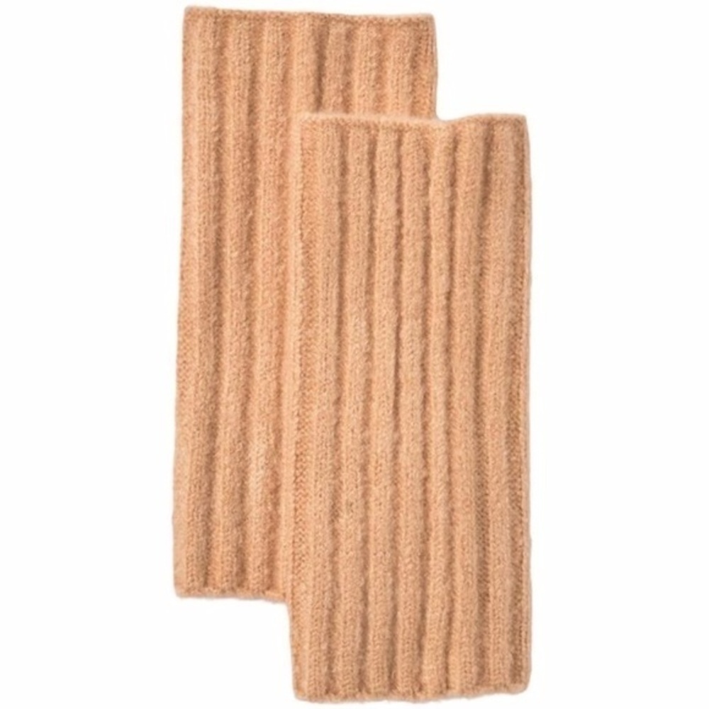Free People Outside The lInes Tan Arm Warmers - Picture 2 of 3